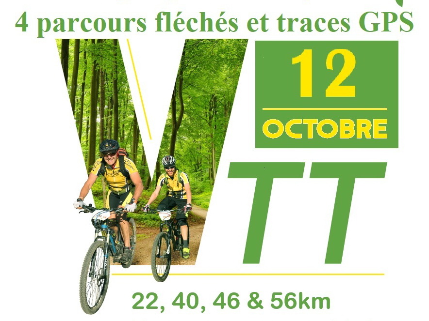 Randonnée VTT des 2 forêts 12 octobre 2025