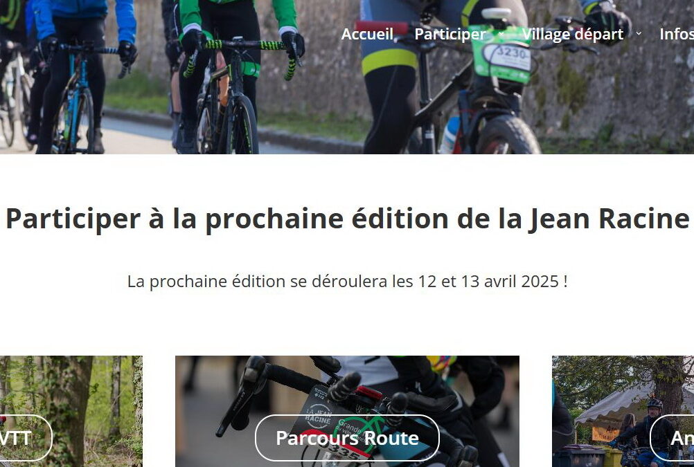 Samedi 12 Dimanche 13 avril 2025 La Jean Racine