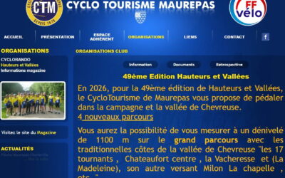 Dimanche 19 avril 2026 Hauteurs et Vallées Maurepas